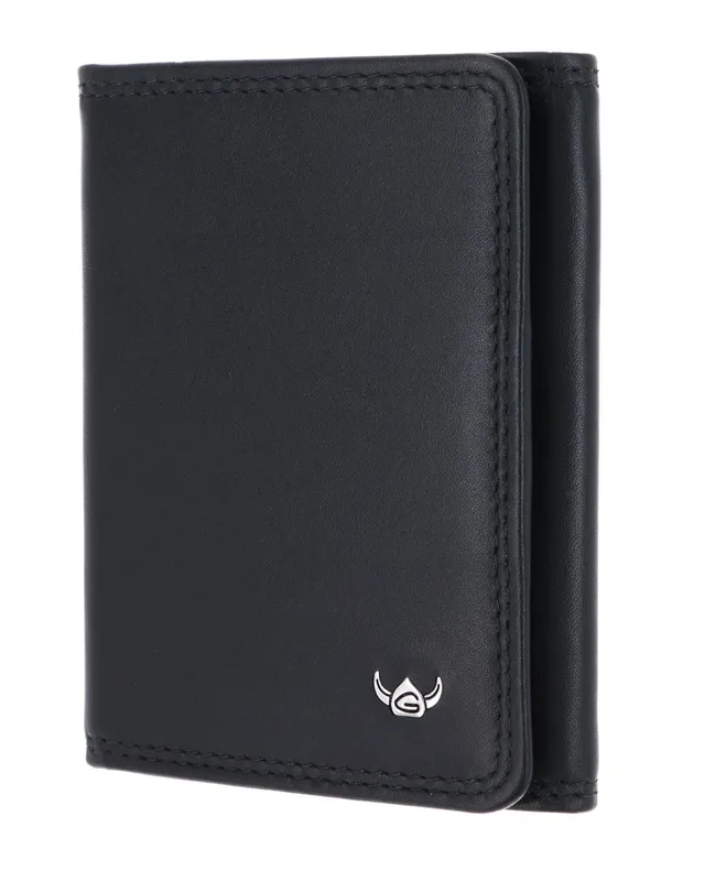 Golden Head Polo 1012 Kartenetui Schwarz RFID Leder