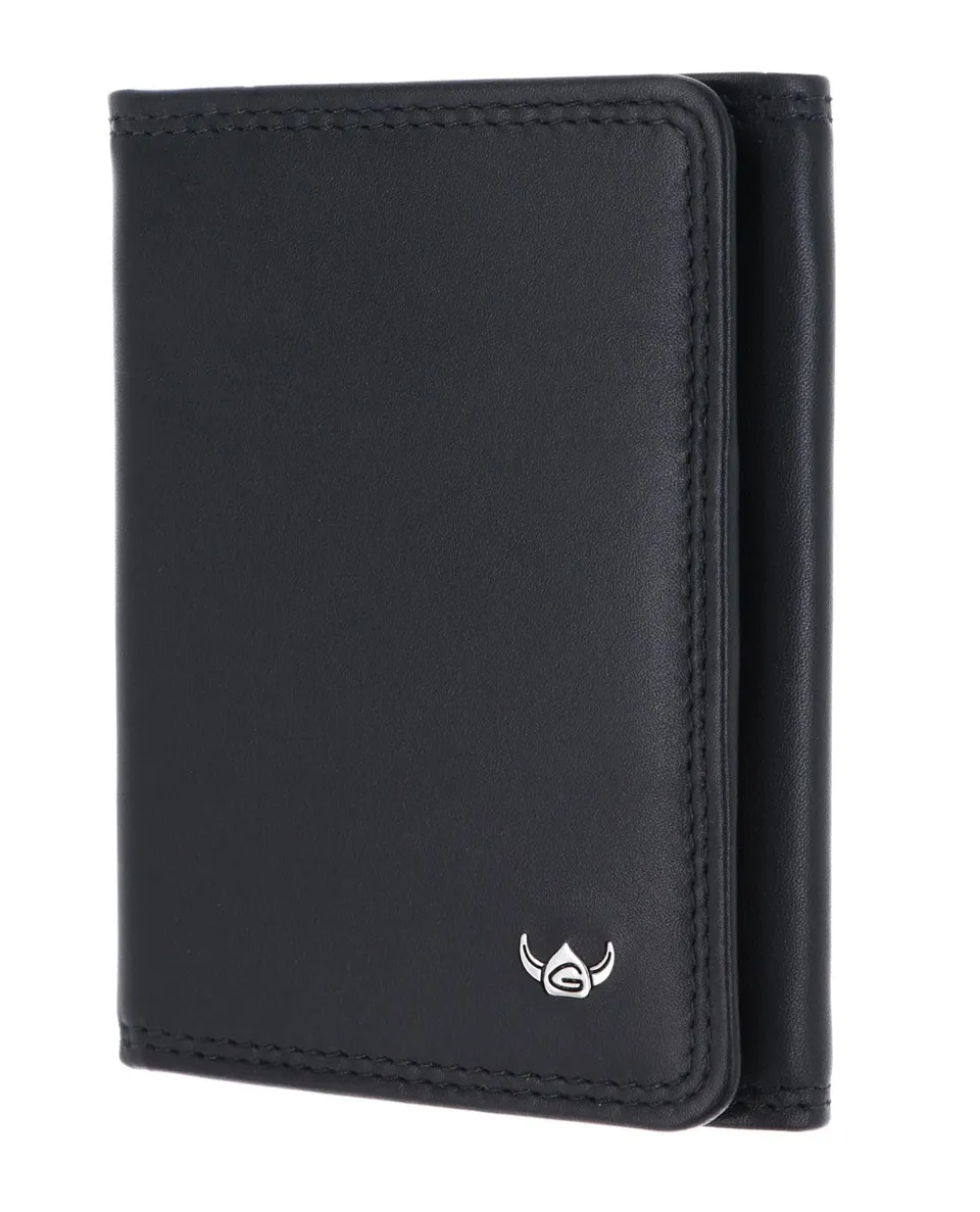 Golden Head Polo 1012 Kartenetui Schwarz RFID Leder