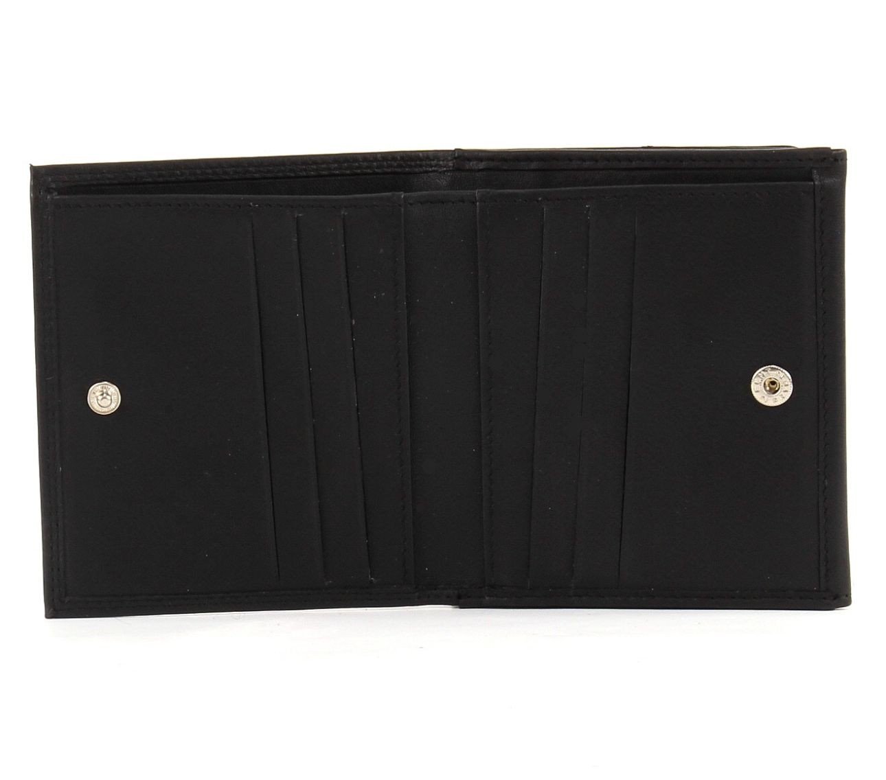 Golden Head Polo Geldbörse II Leder 10 cm schwarz