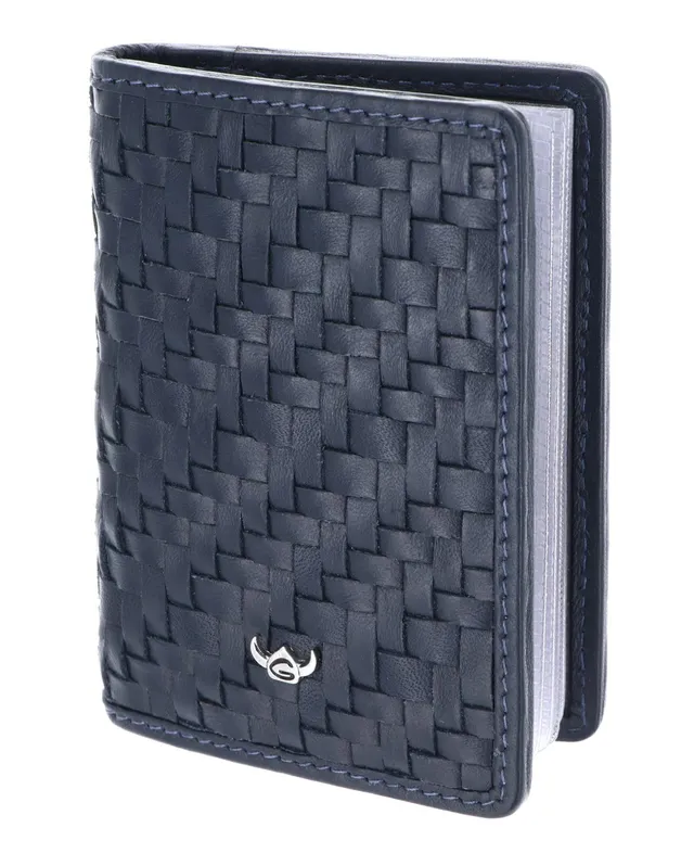 Golden Head Cordoba 4431 Kartenetui Marineblau RFID Leder
