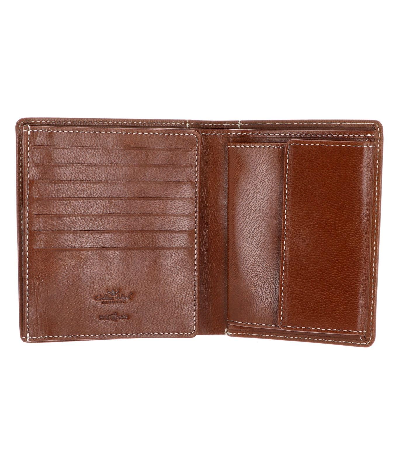 Golden Head Bari 1230 Geldbörse Cognac RFID Ziegenleder