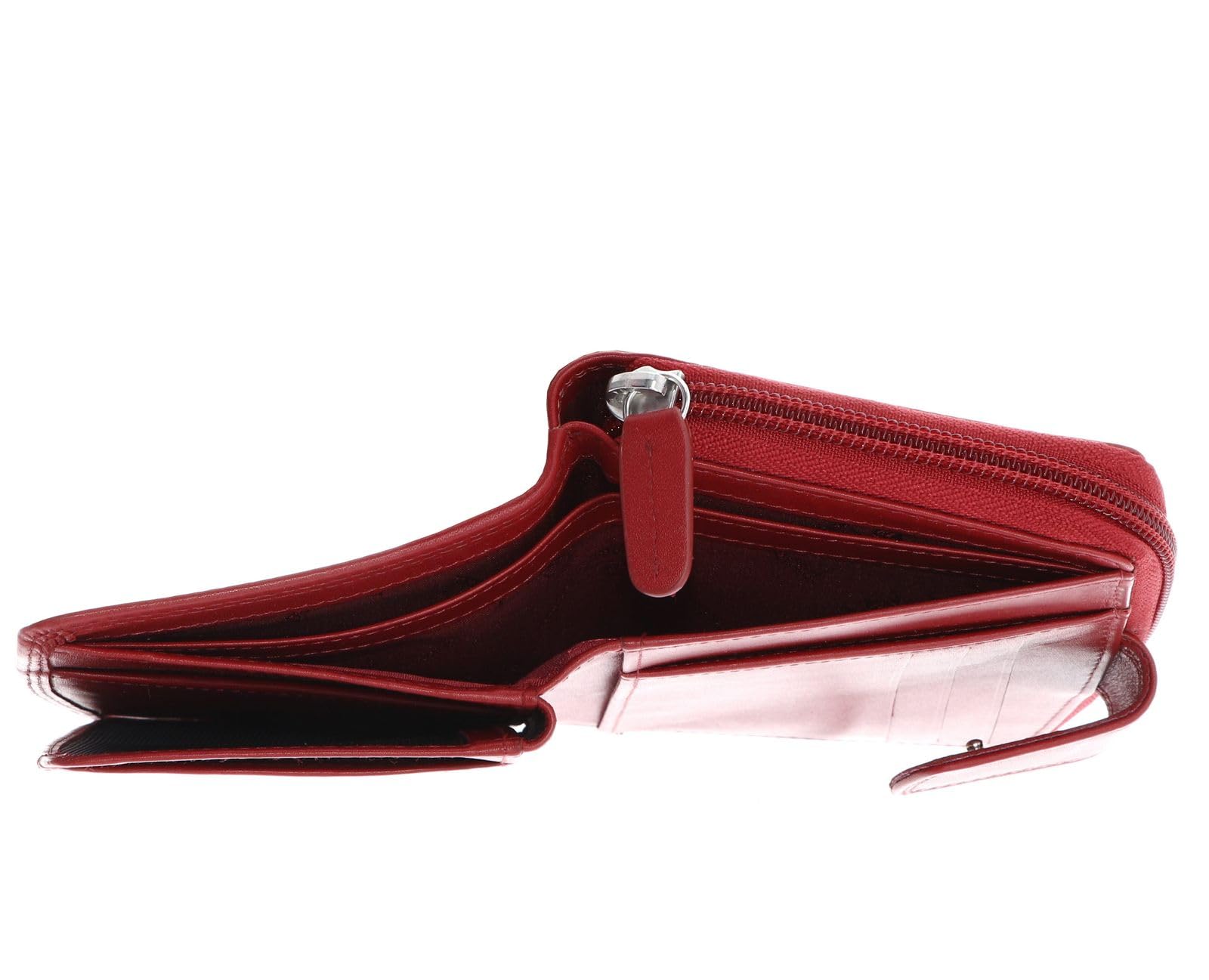 Golden Head Polo 1438 Geldbörse Rot mit Riegel RFID