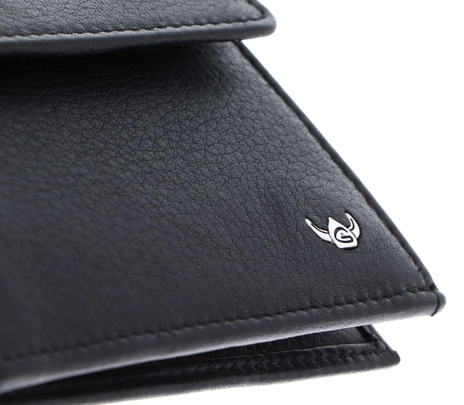 Golden Head Capri 1921 Geldklammer Schwarz Nappa RFID