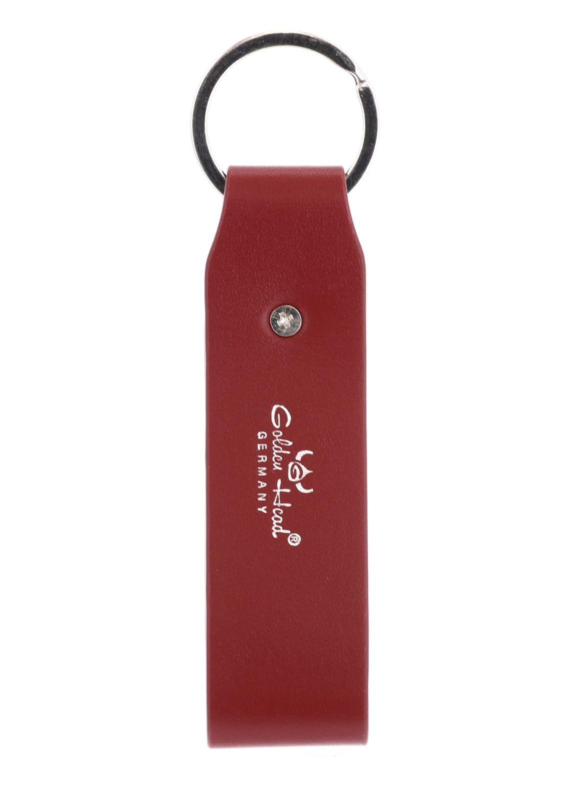 Golden Head Polo 5158 Schluesselanhaenger Rot Rindsleder