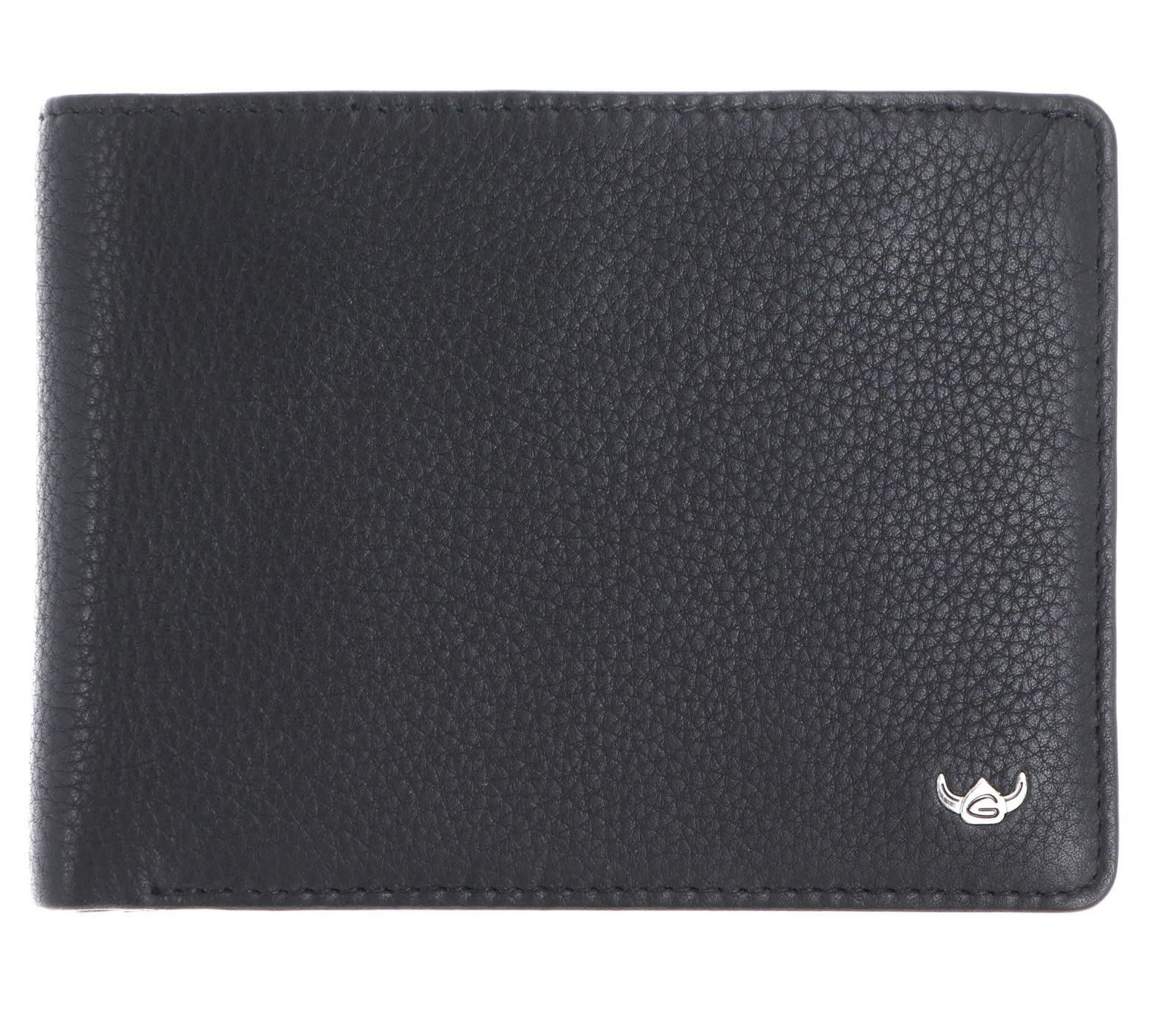 Golden Head Capri 1159 Geldbörse Schwarz RFID Geheimfach
