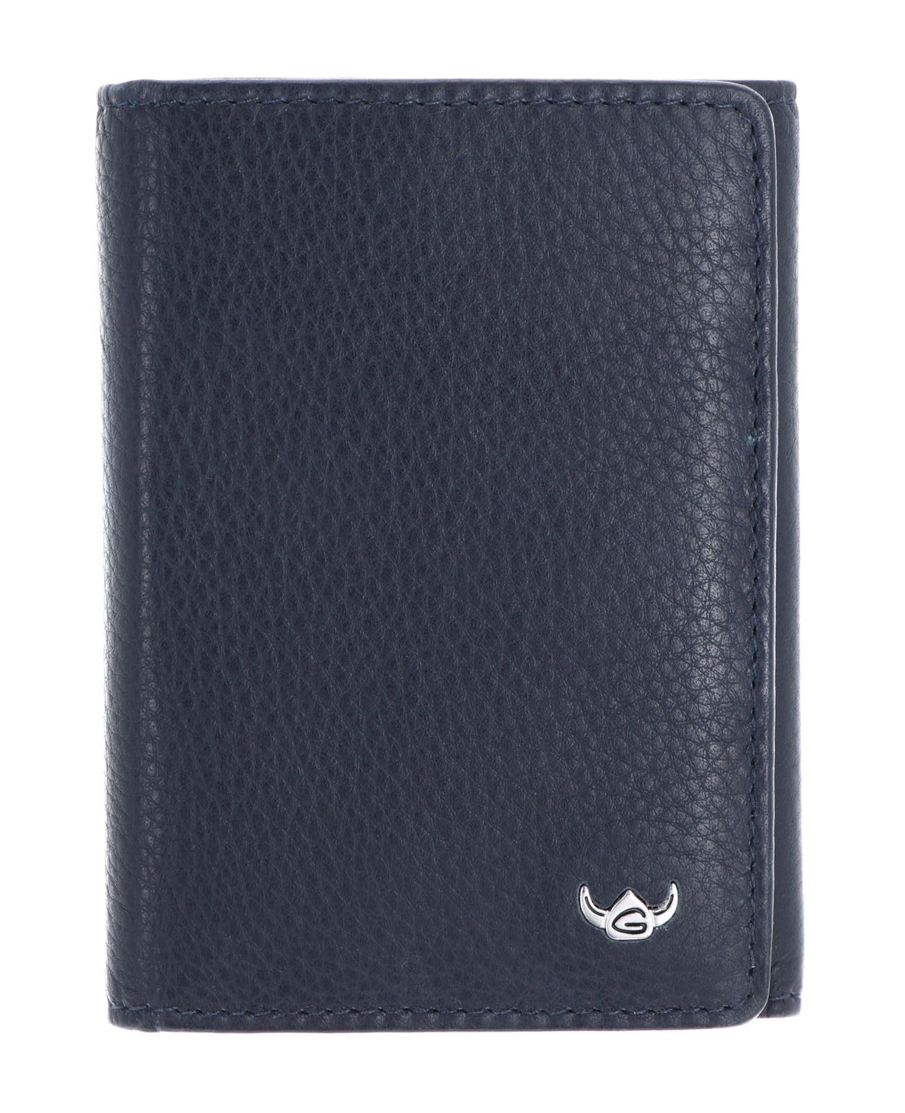 Golden Head Capri 1011 Minigeldbörse Blau RFID Druckknopf