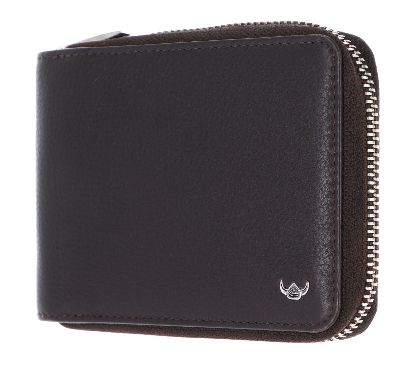 Golden Head Capri 1367 RV-Scheintasche Dunkelbraun RFID