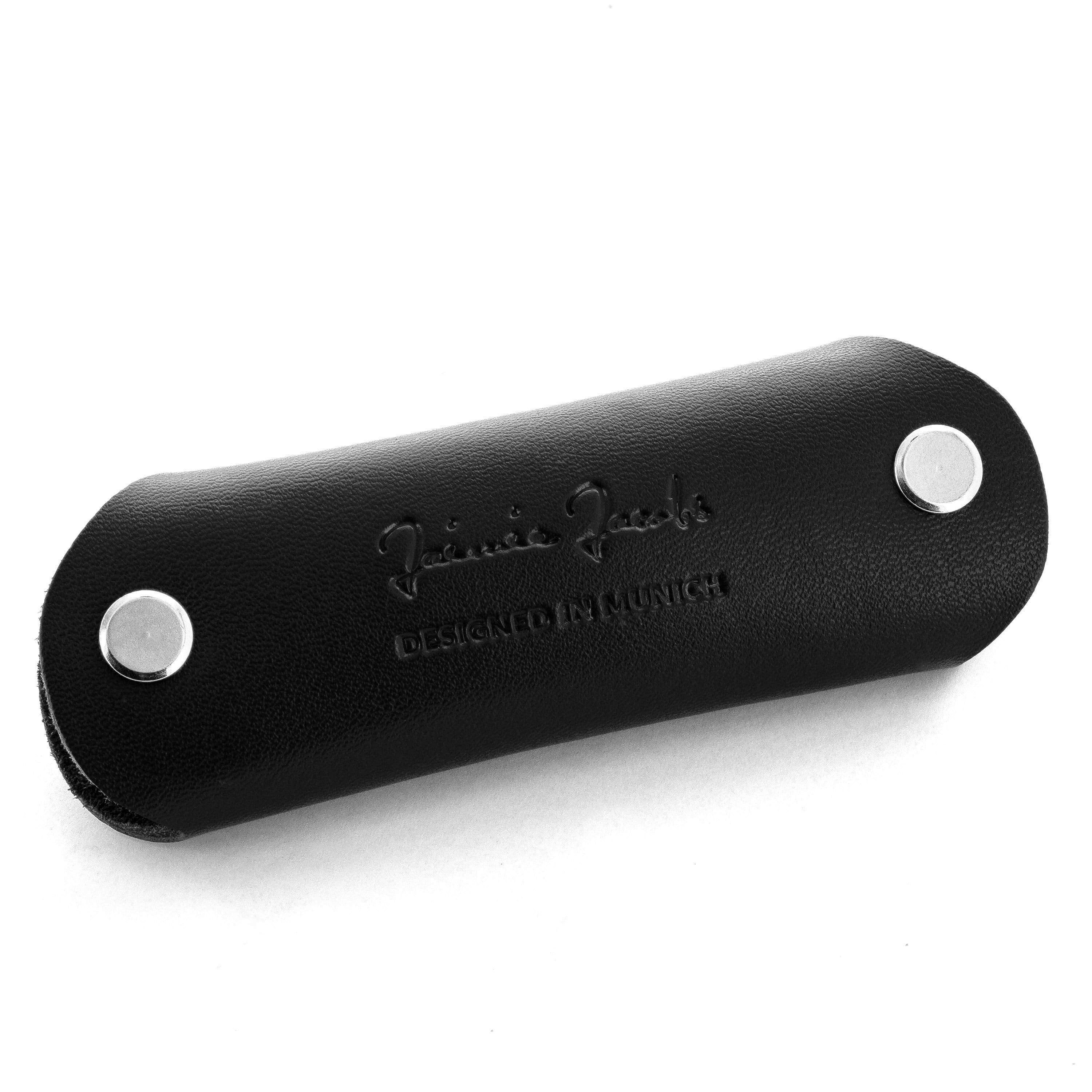 Jaimie Jacobs Key Boy Schlüssel Organizer Leder Black 12 Schl.