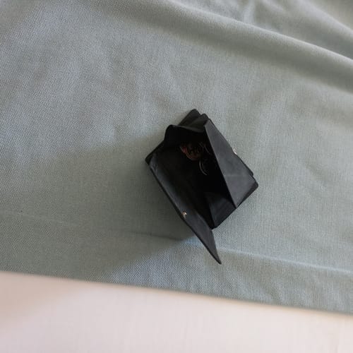 Jaimie Jacobs Slimstar Wallet Black großes Münzfach RFID