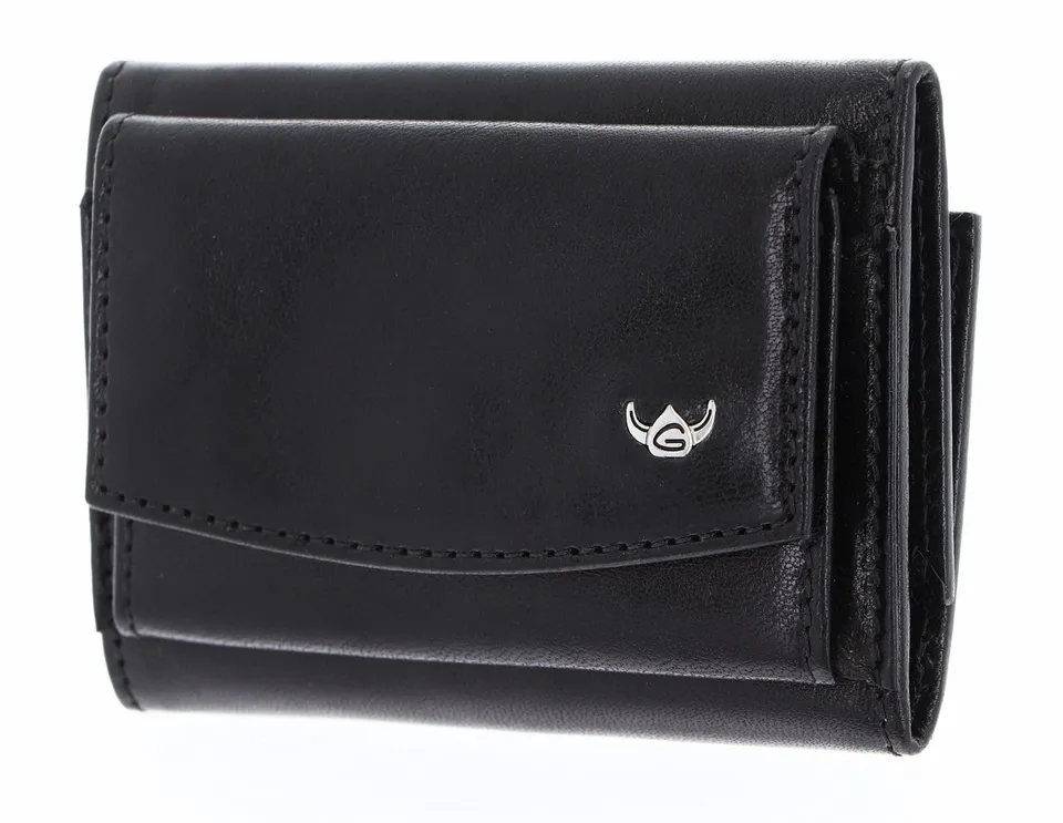 Golden Head Colorado Classic Minigeldbörse 9 cm schwarz Leder