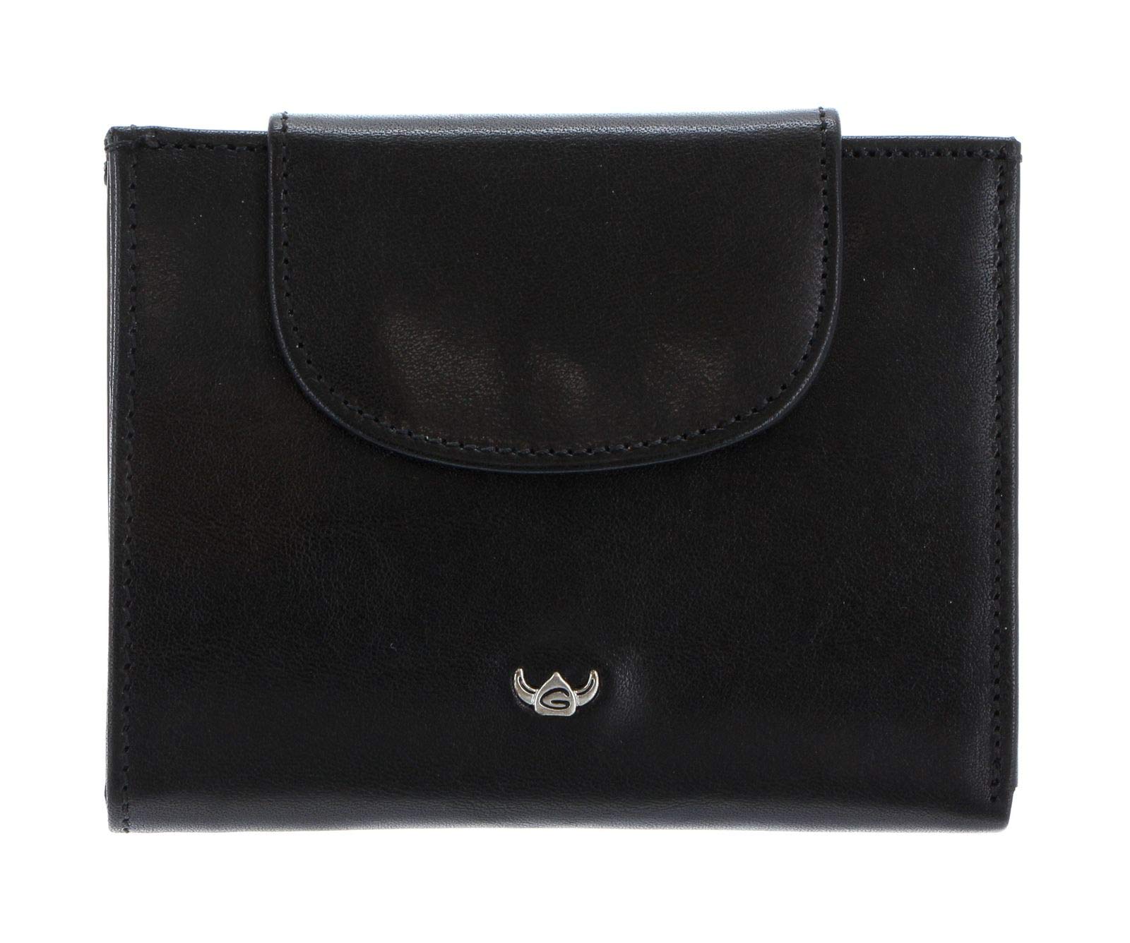 Golden Head Colorado Classic Kombischeintasche 11 cm Schwarz Leder