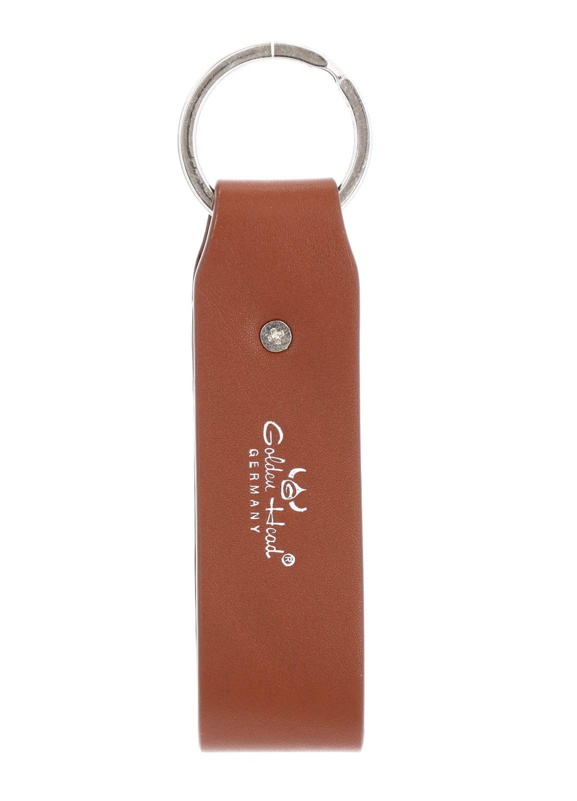 Golden Head Polo 5158 Schluesselanhaenger Cognac Rindsleder
