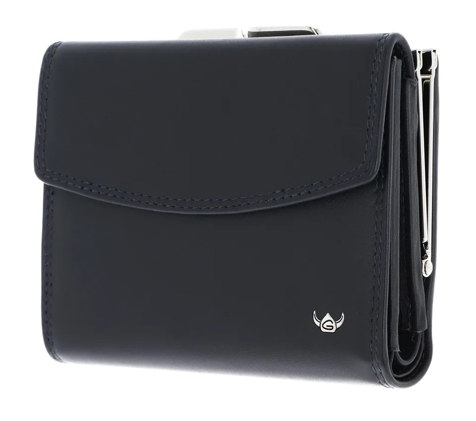Golden Head Polo Bügelbörse 2123 Geldbörse Marineblau RFID