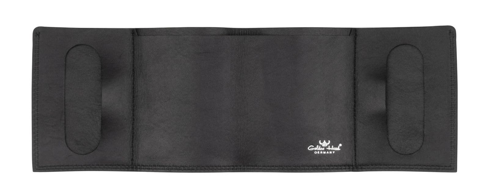 Golden Head Polo Credit Card Case Kartenetui Schwarz RFID