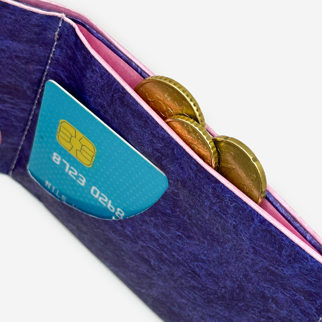 Paprcuts RFID Wallet More amor por favor Portemonnaie Rosa RFID-Schutz