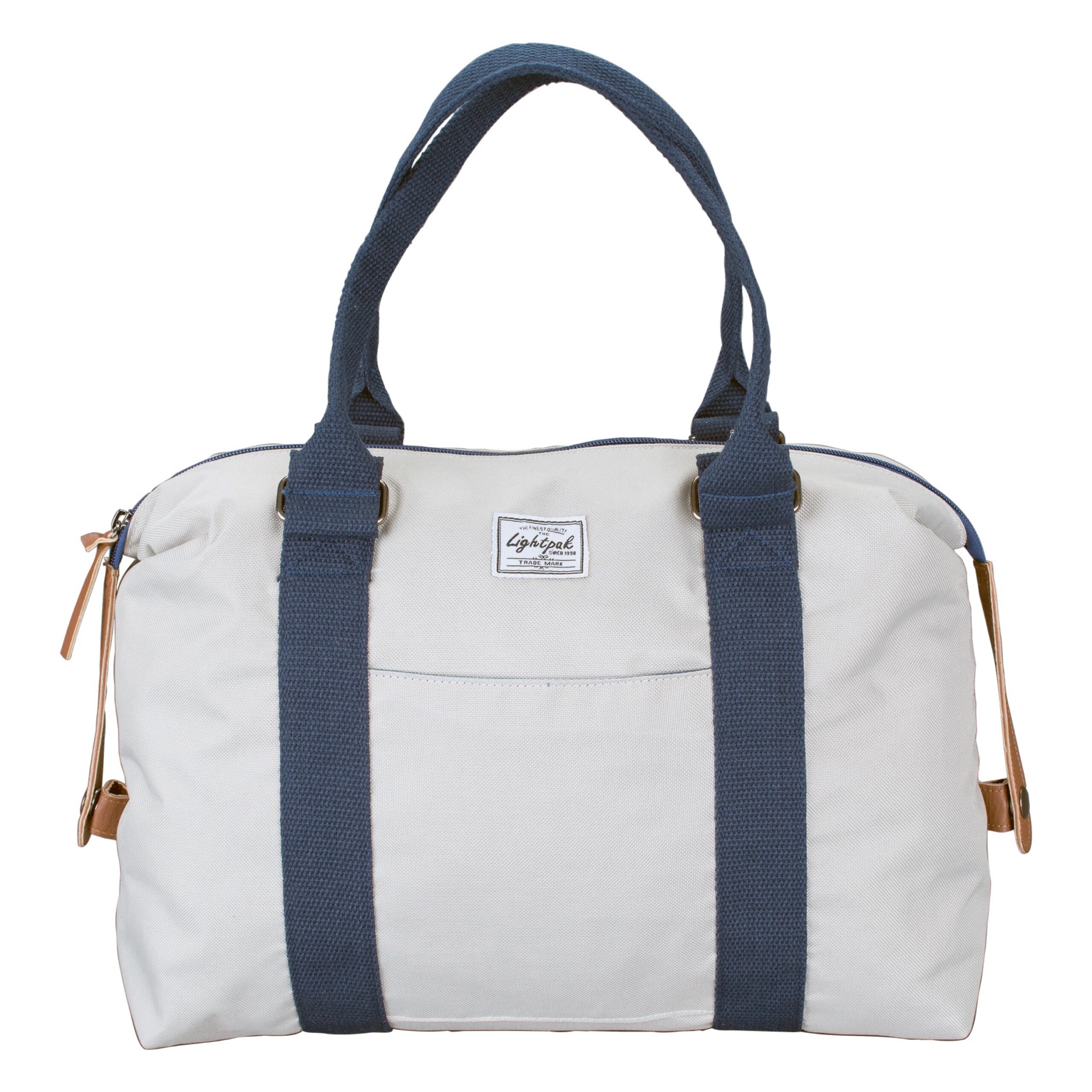 Alumaxx Sweetbox Damentasche Beige-Blau Handyfach
