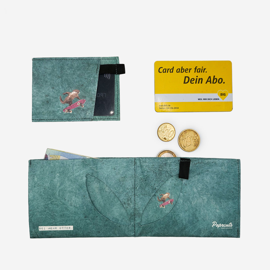 Paprcuts RFID PRO Wallet Ollie the Otter Portemonnaie RFID-Schutz