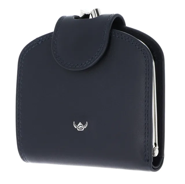 Golden Head Polo 2048 Bügelbörse Marineblau RFID Leder