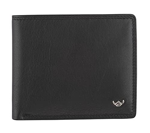 Golden Head Colorado Scheintasche 11 cm schwarz Querformat Leder