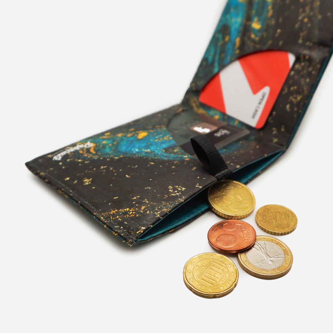 Paprcuts RFID PRO Wallet Saphire Marble Portemonnaie RFID-Schutz