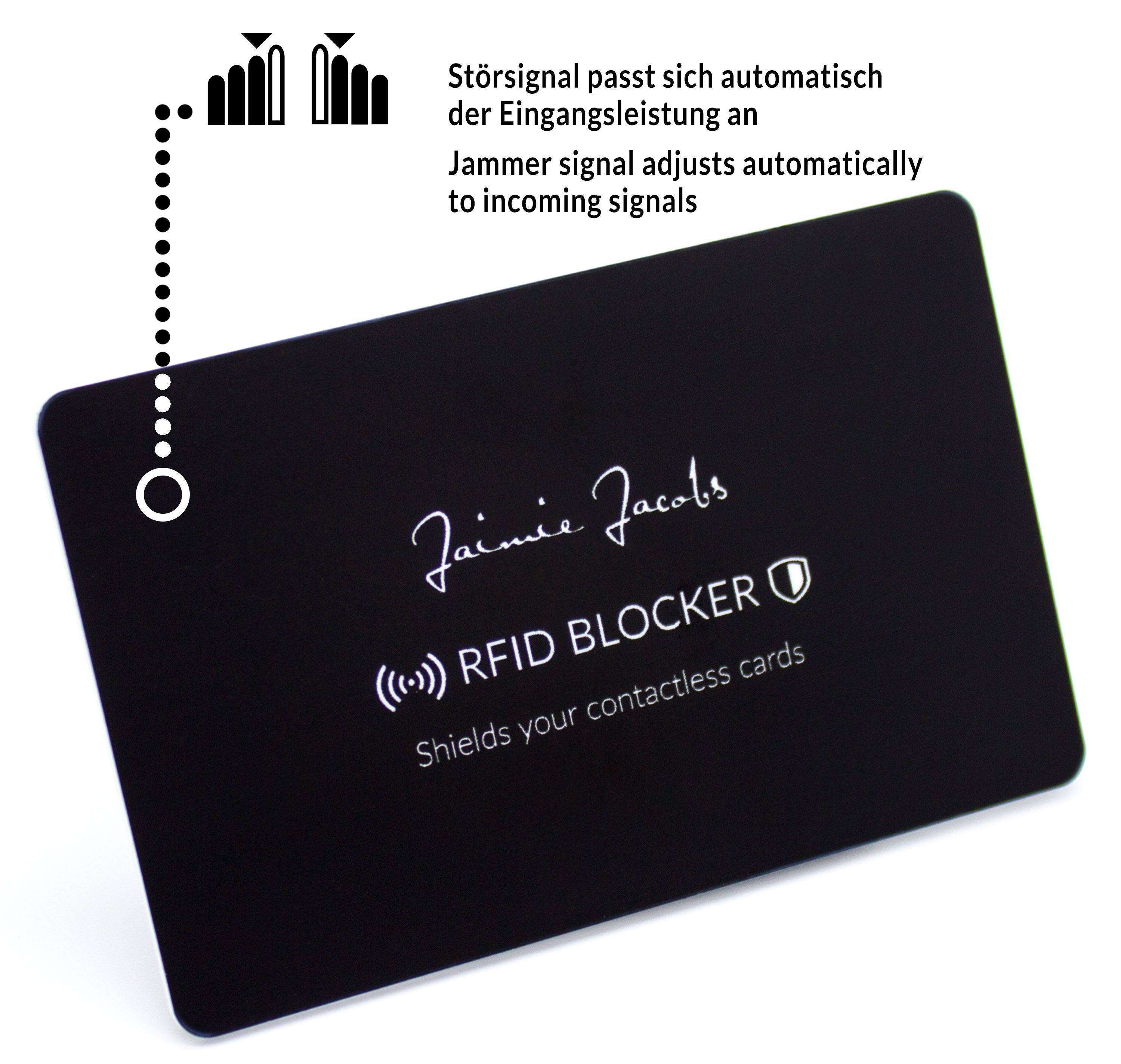 Jaimie Jacobs Nano Boy RFID Schutzkarte Scheckkartenformat