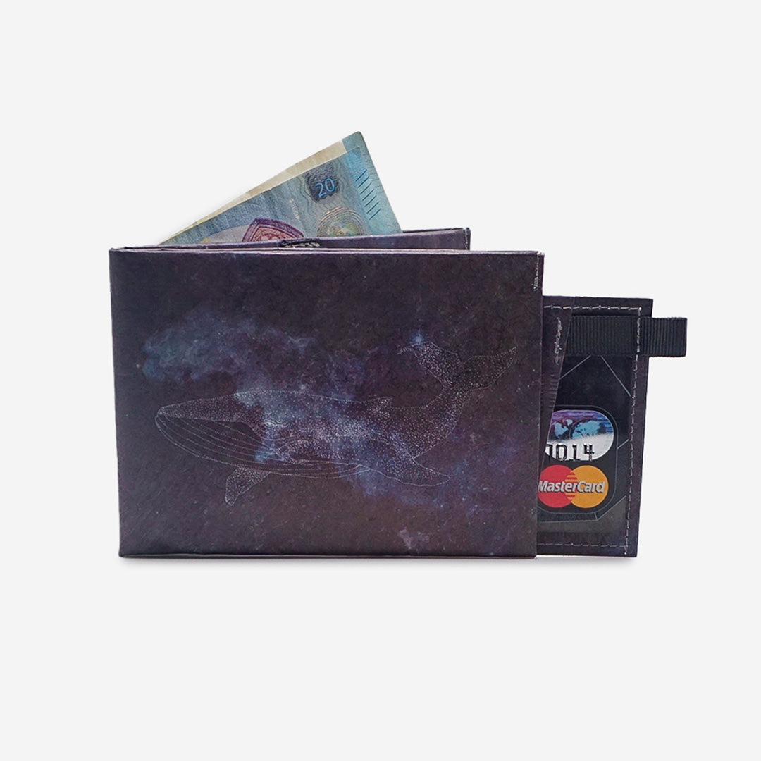 Paprcuts RFID PRO Wallet Galactic Whale Geldbeutel RFID vegan