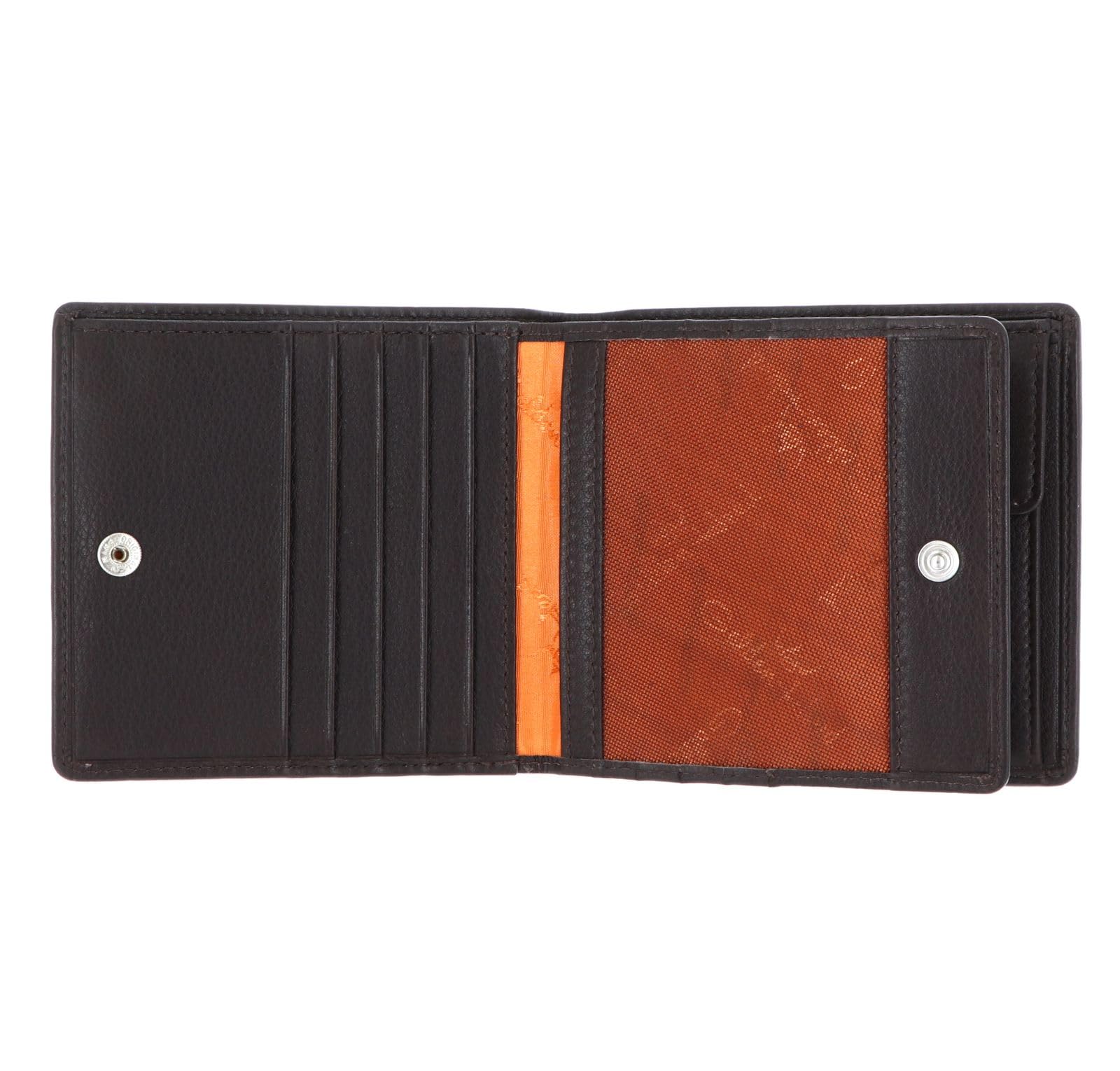Golden Head Capri 1134 Geldbörse Dunkelbraun RFID 10 Karten