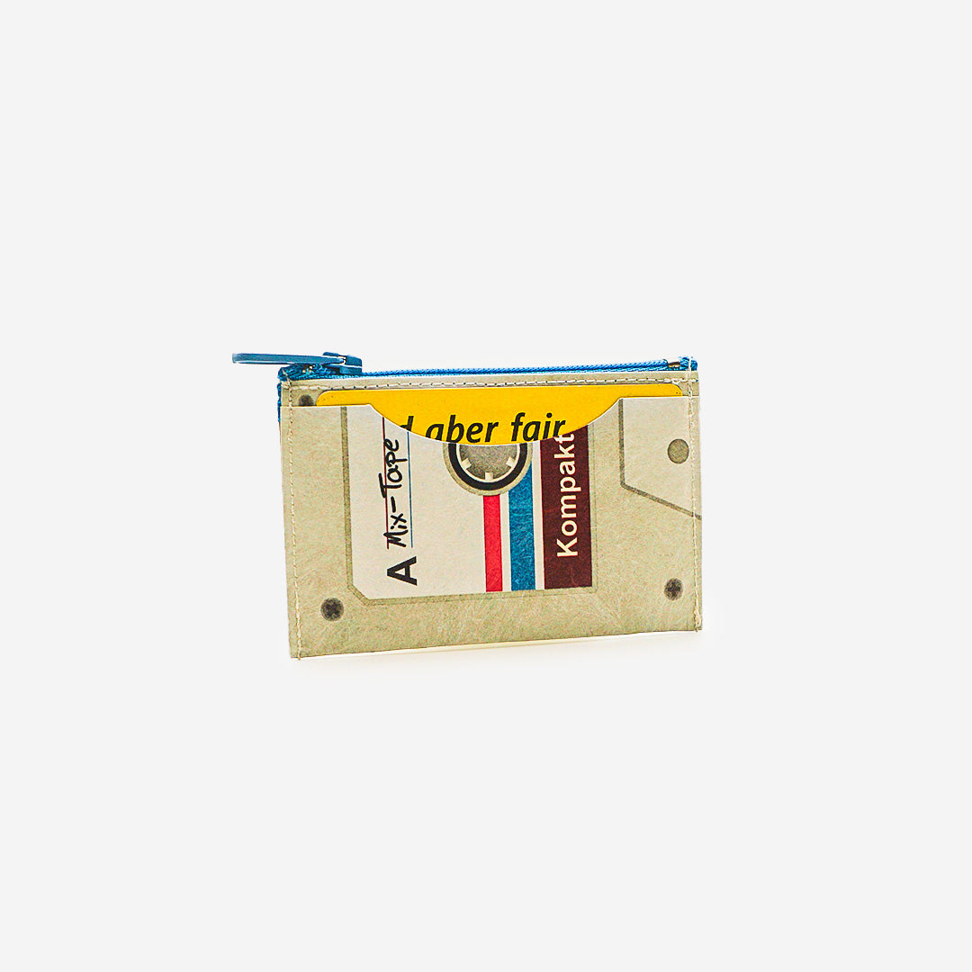 Paprcuts Münzbörse Mixtape Münzbeutel Tyvek RFID