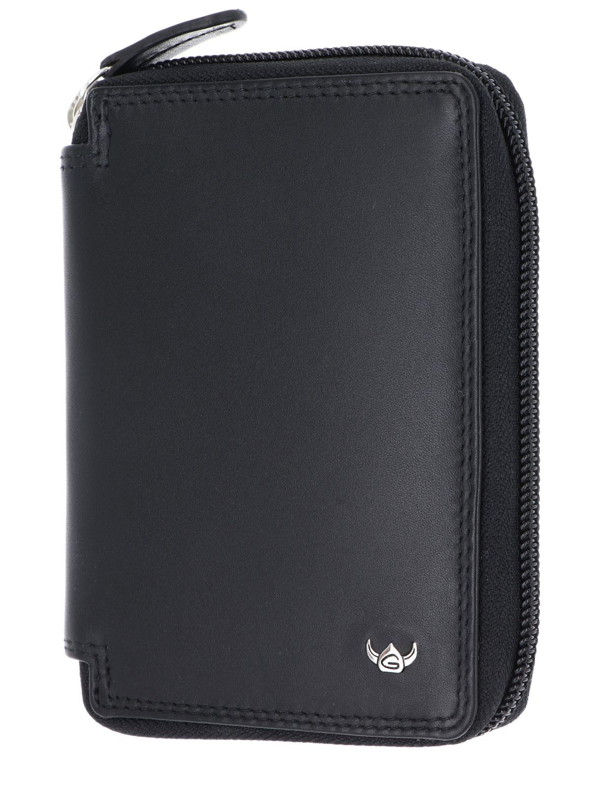 Golden Head Polo 3315 Geldbörse Schwarz RFID Zipper