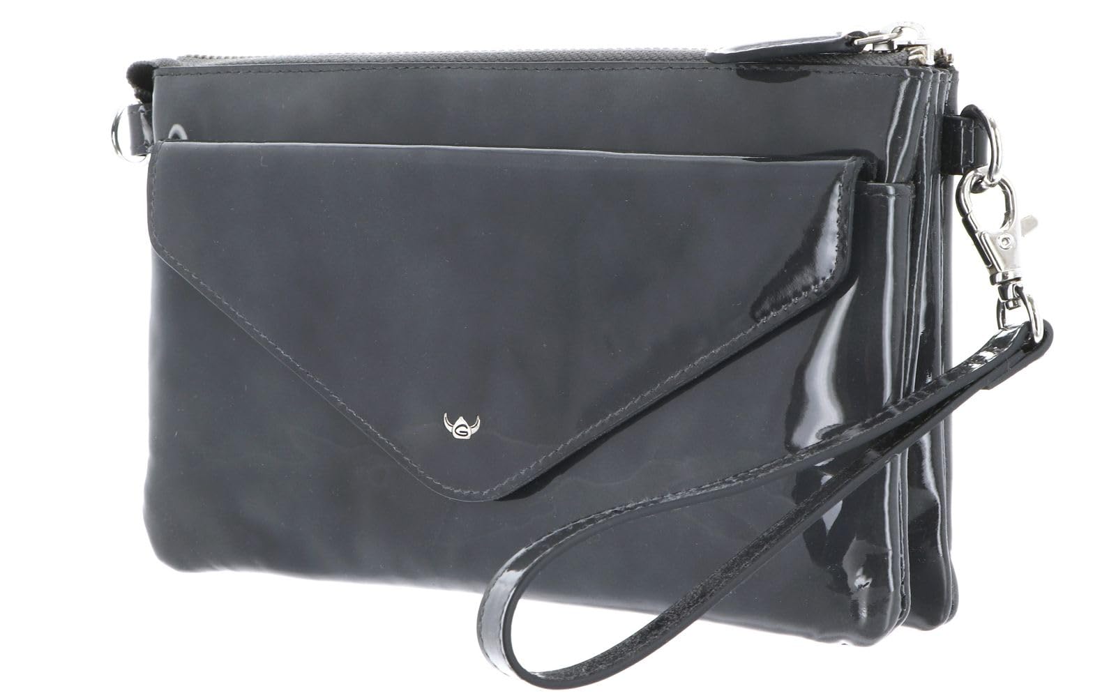Golden Head Carrara Minibag Clutch Anthrazit RFID Leder