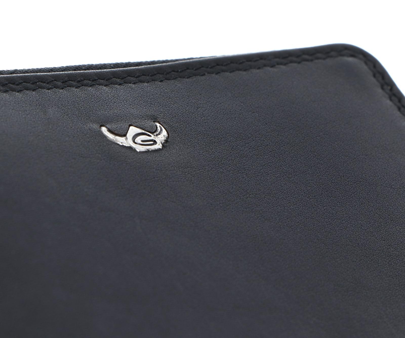 Golden Head Polo 4506 Kartenetui Schwarz RFID Leder