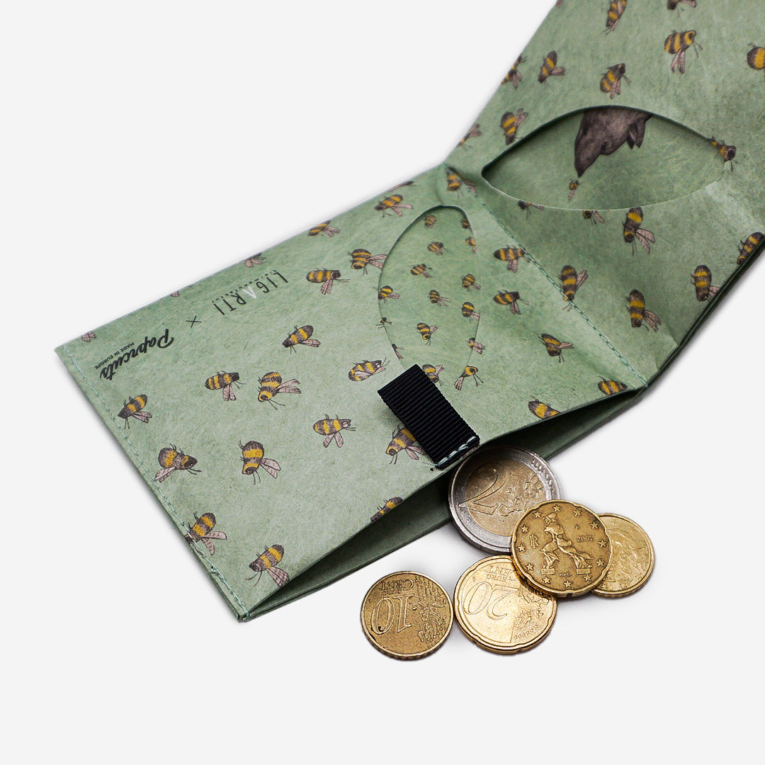 Paprcuts RFID PRO Die Begegnung Portemonnaie RFID Tyvek vegan