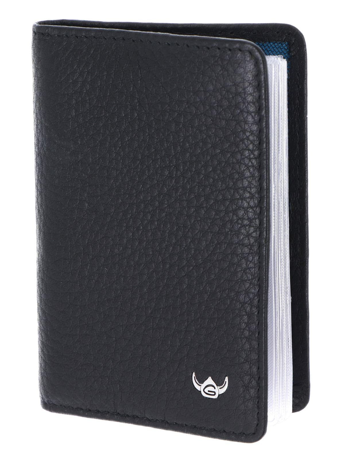 Golden Head Capri 4431 Kartenetui Blau Nappa RFID