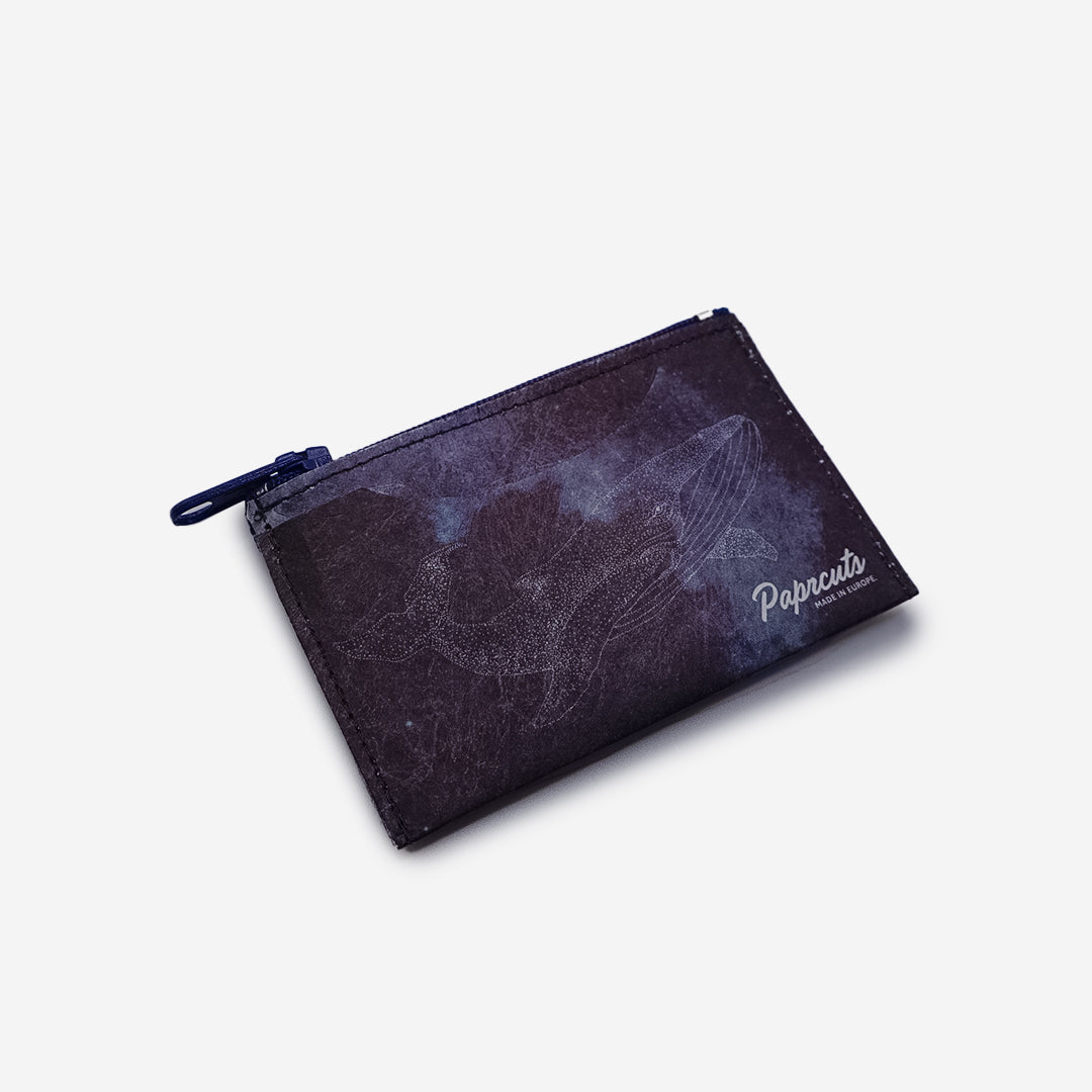 Paprcuts Münzbörse Galactic Whale Münzbeutel RFID blau