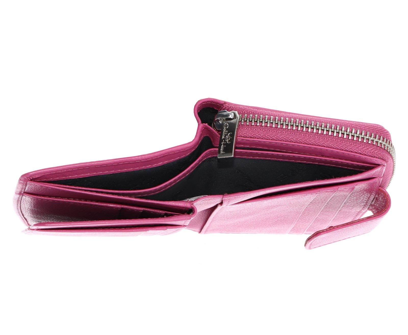 Golden Head Madrid 1438 Geldbörse Fuchsia RFID Rindsleder