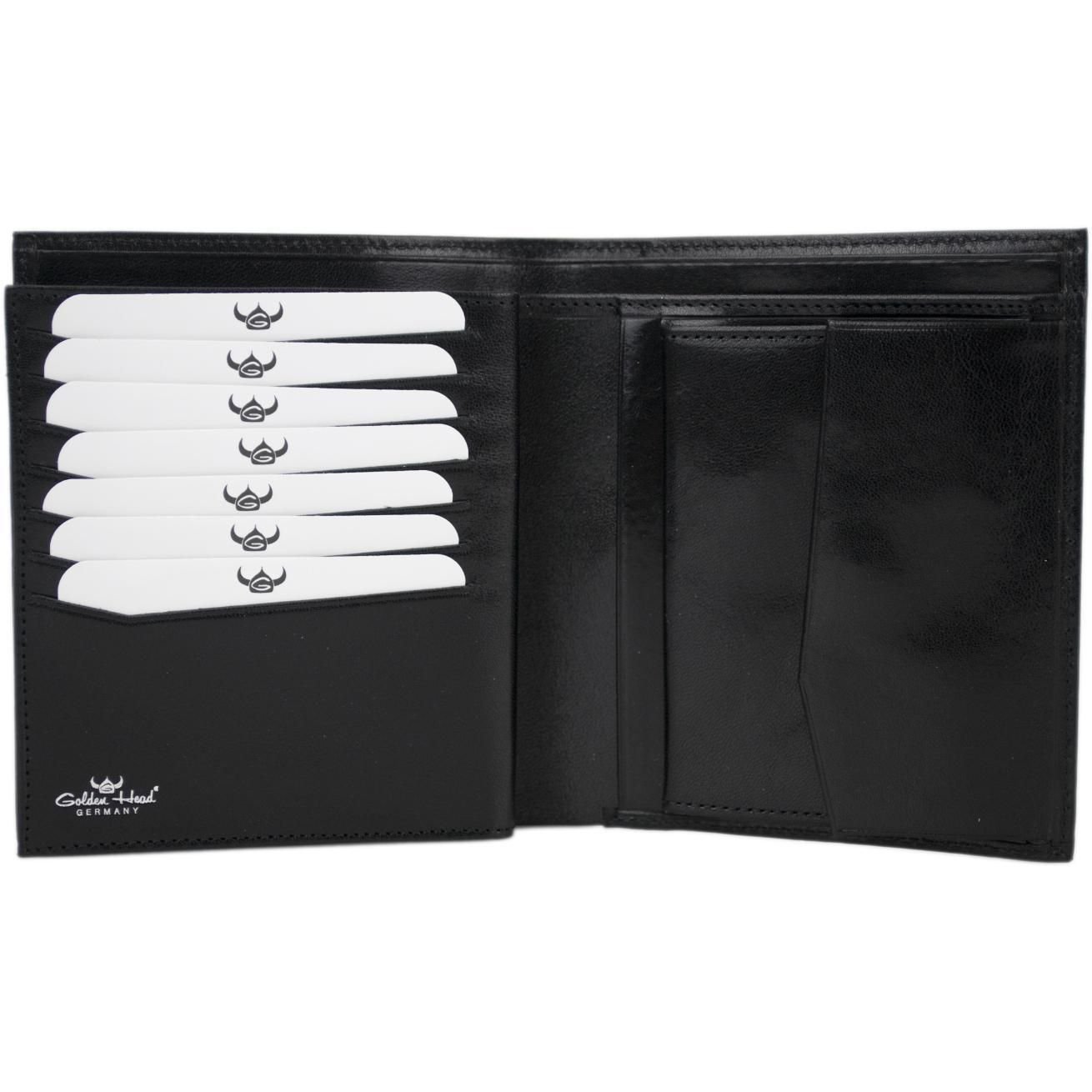 Golden Head Colorado Classic Kombischeintasche Leder schwarz