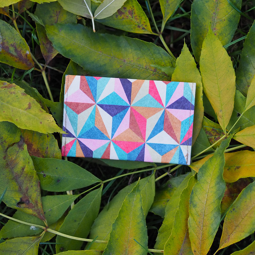 Paprcuts RFID Kartenhalter Abstract Retro Kartenetui bunt