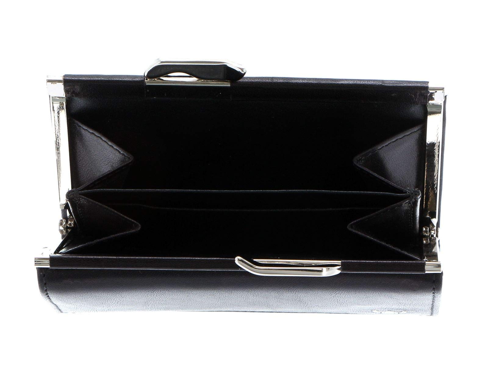 Golden Head Colorado Classic Bügelbörse 12 cm Schwarz Leder