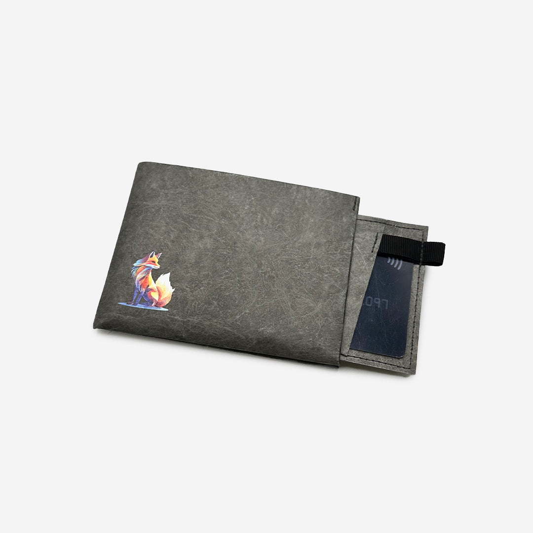 Paprcuts RFID PRO Wallet Funky Fox Portemonnaie schwarz RFID