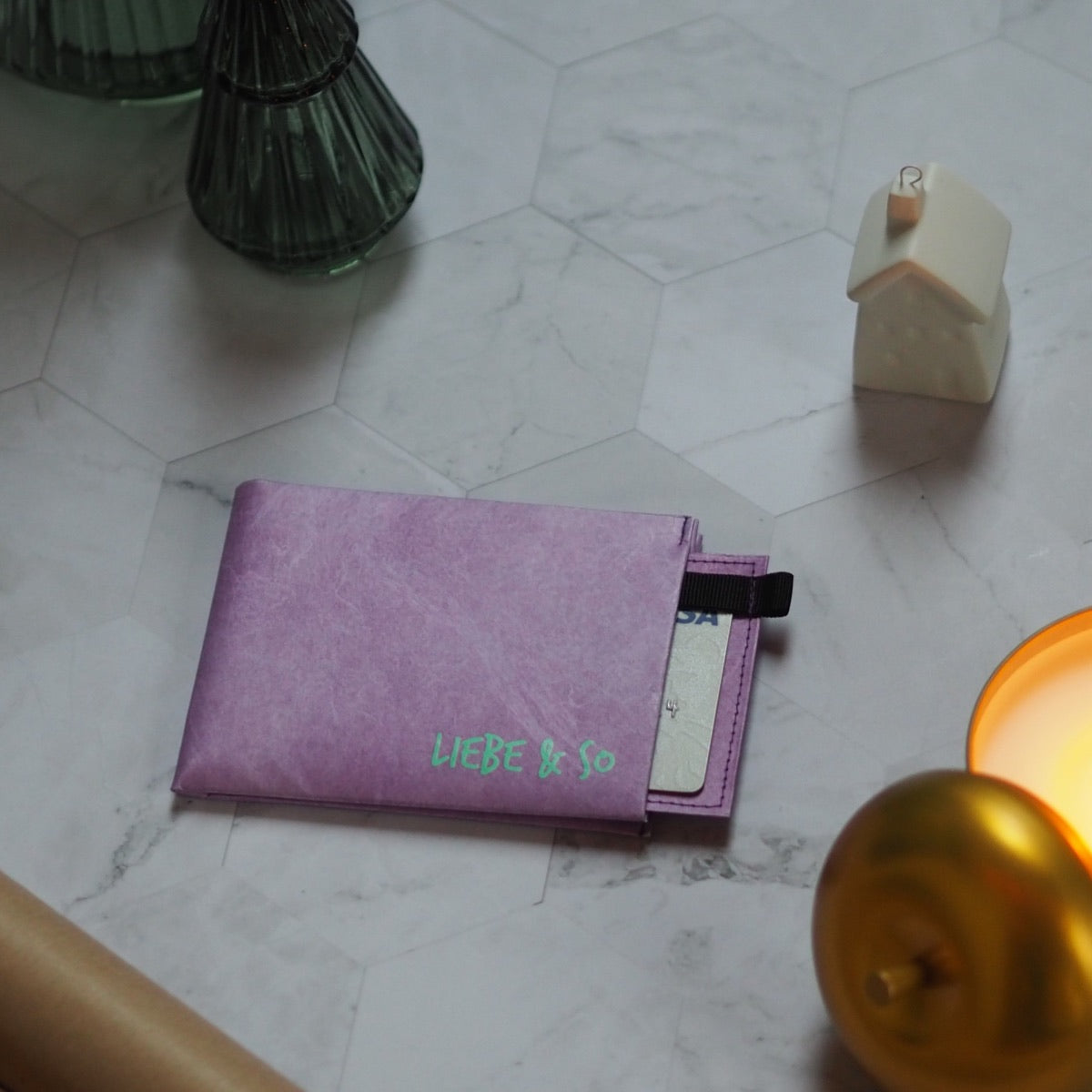 Paprcuts RFID PRO Wallet Liebe & So Portemonnaie lila RFID