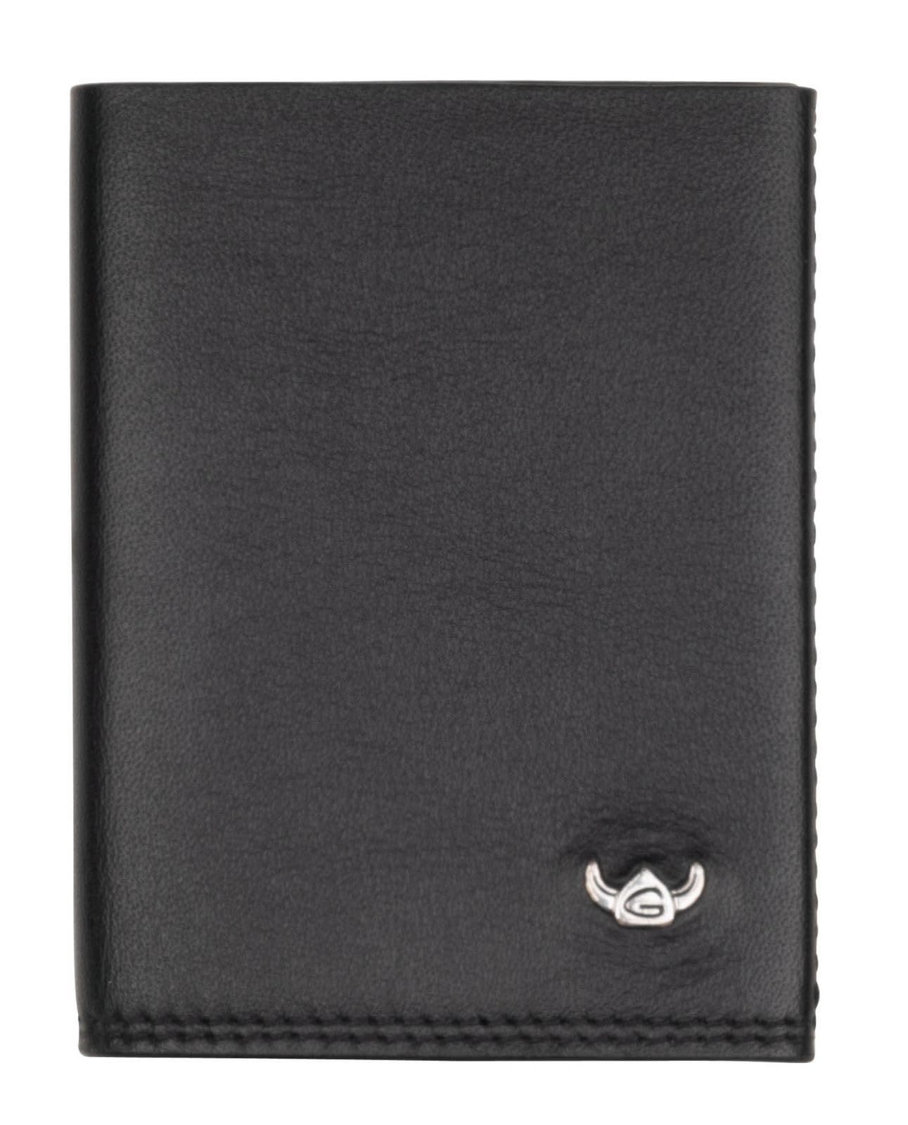 Golden Head Polo Credit Card Case Kartenetui Schwarz RFID