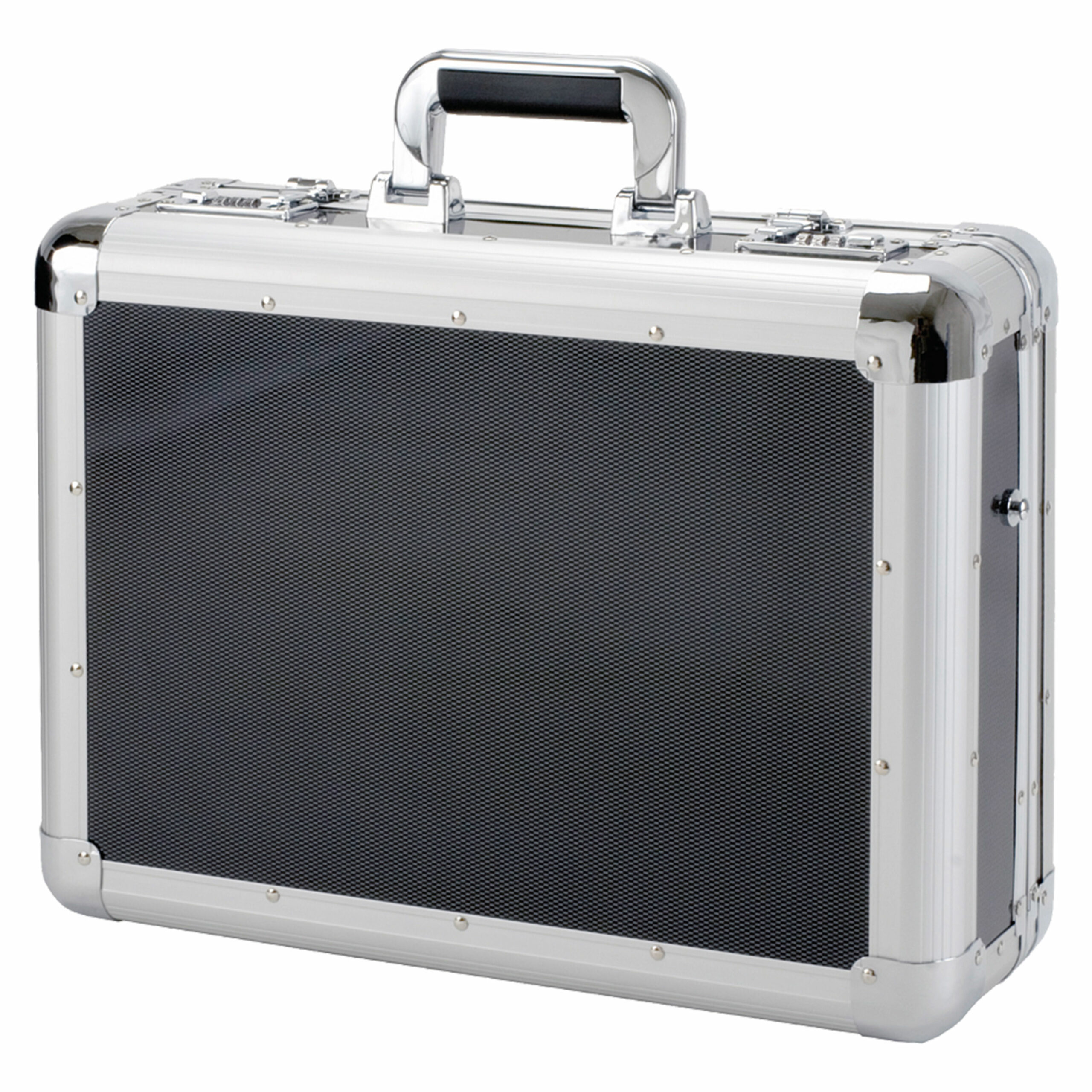 Alumaxx C-1 Laptop Attachékoffer 17 Zoll Aluminium silber