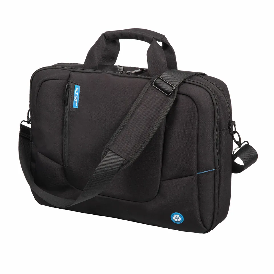 Alumaxx Grenada Laptoptasche RPET schwarz 17 Zoll recycelt