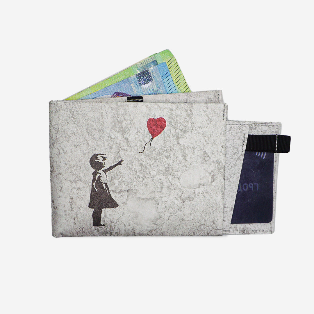 Paprcuts RFID PRO Wallet Balloon Girl Geldbeutel RFID vegan