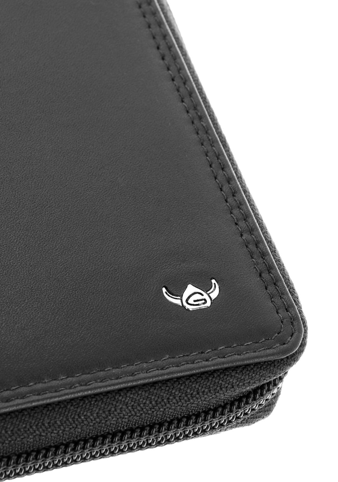 Golden Head Polo 3315 Geldbörse Schwarz RFID Zipper