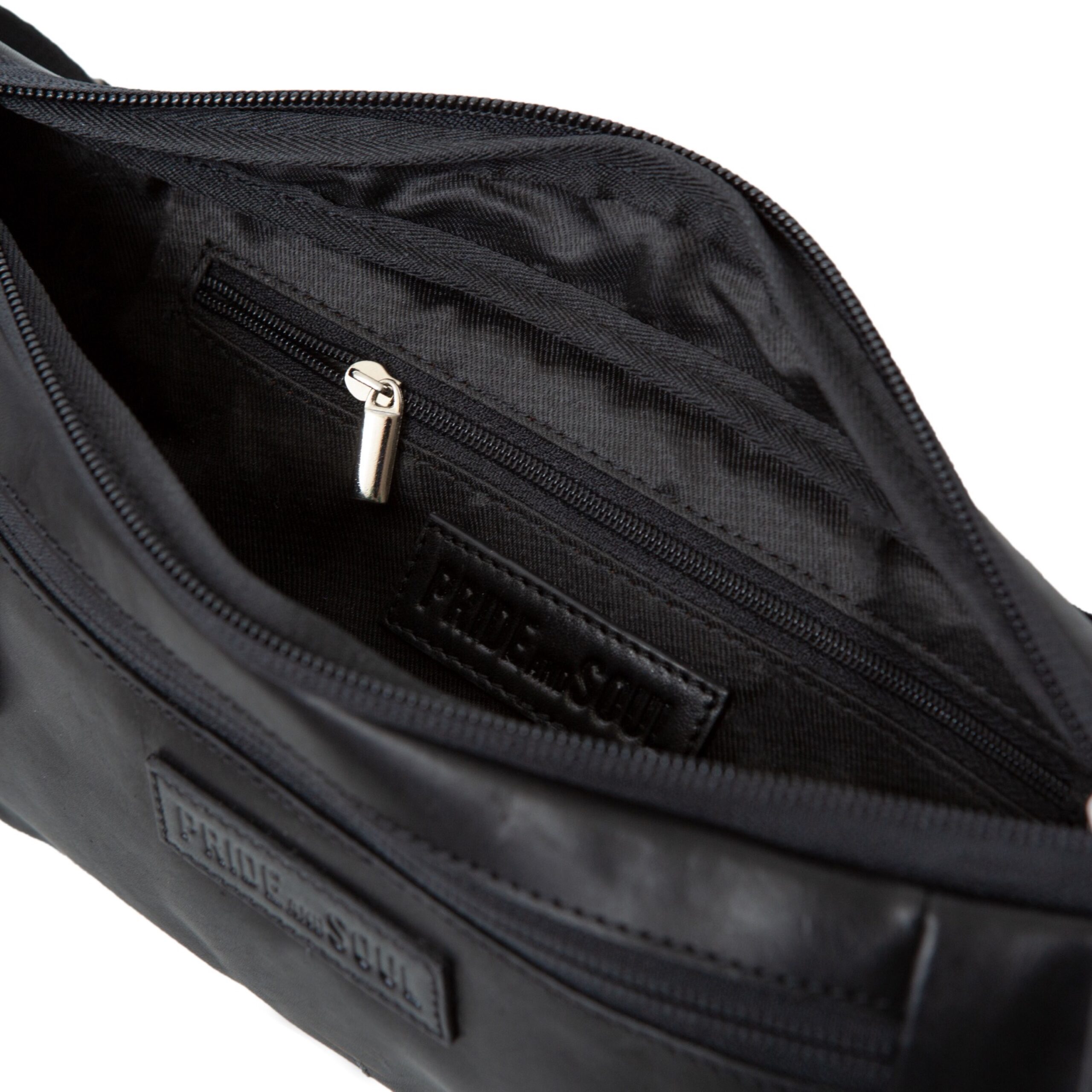 Alumaxx Street Gürteltasche Schwarz Leder 33 cm