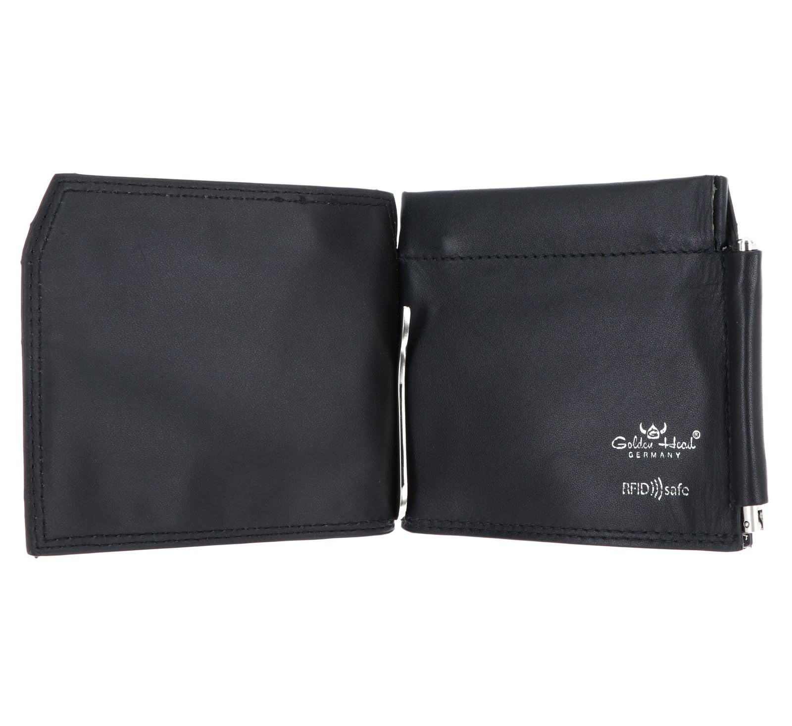 Golden Head Polo 1923 Geldklammer Schwarz RFID