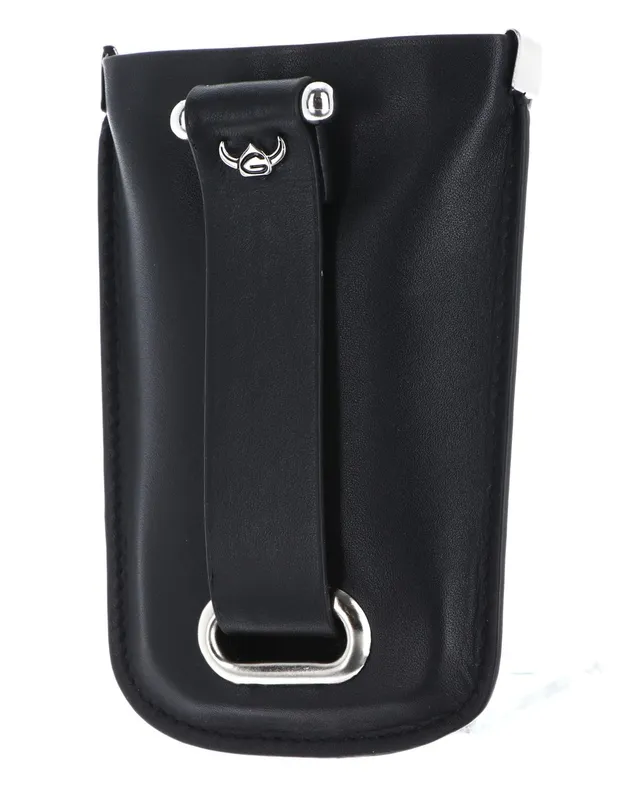 Golden Head Polo 5010 Schlüsseletui Leder Schwarz Rindsleder