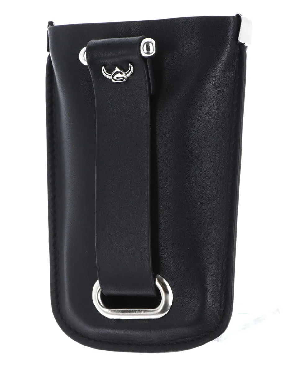 Golden Head Polo 5010 Schlüsseletui Leder Schwarz Rindsleder