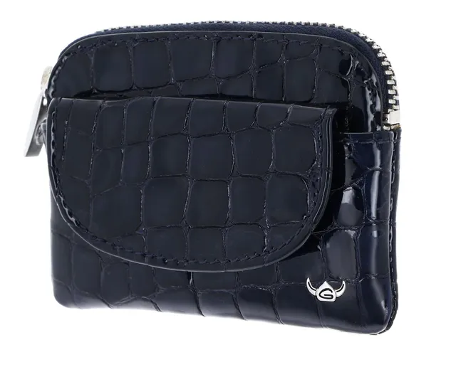 Golden Head Cayenne Zipped Key Case Schlüsselmäppchen Nachtblau